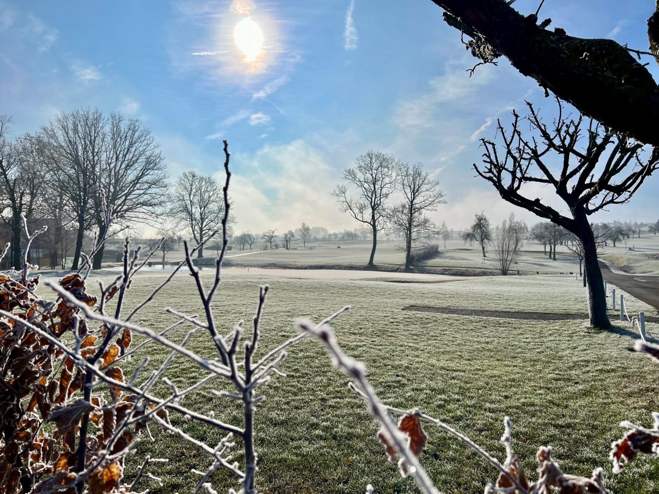 Schnee, Frost und Sonne