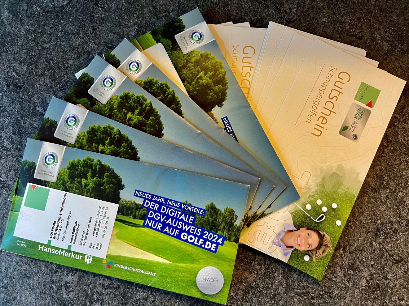 Ausweis- und Rechnungsversand