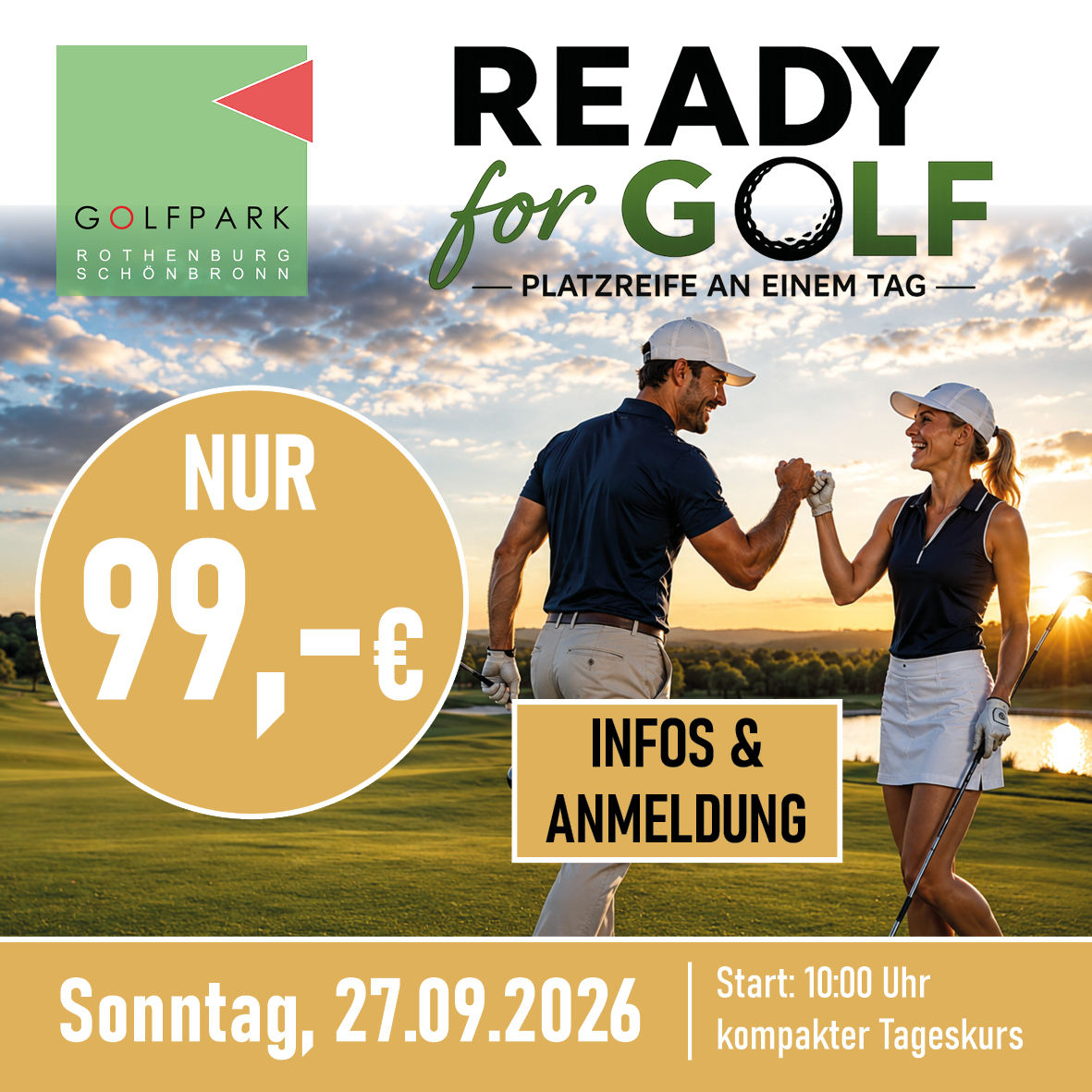 READY FOR GOLF – Platzreifekurs